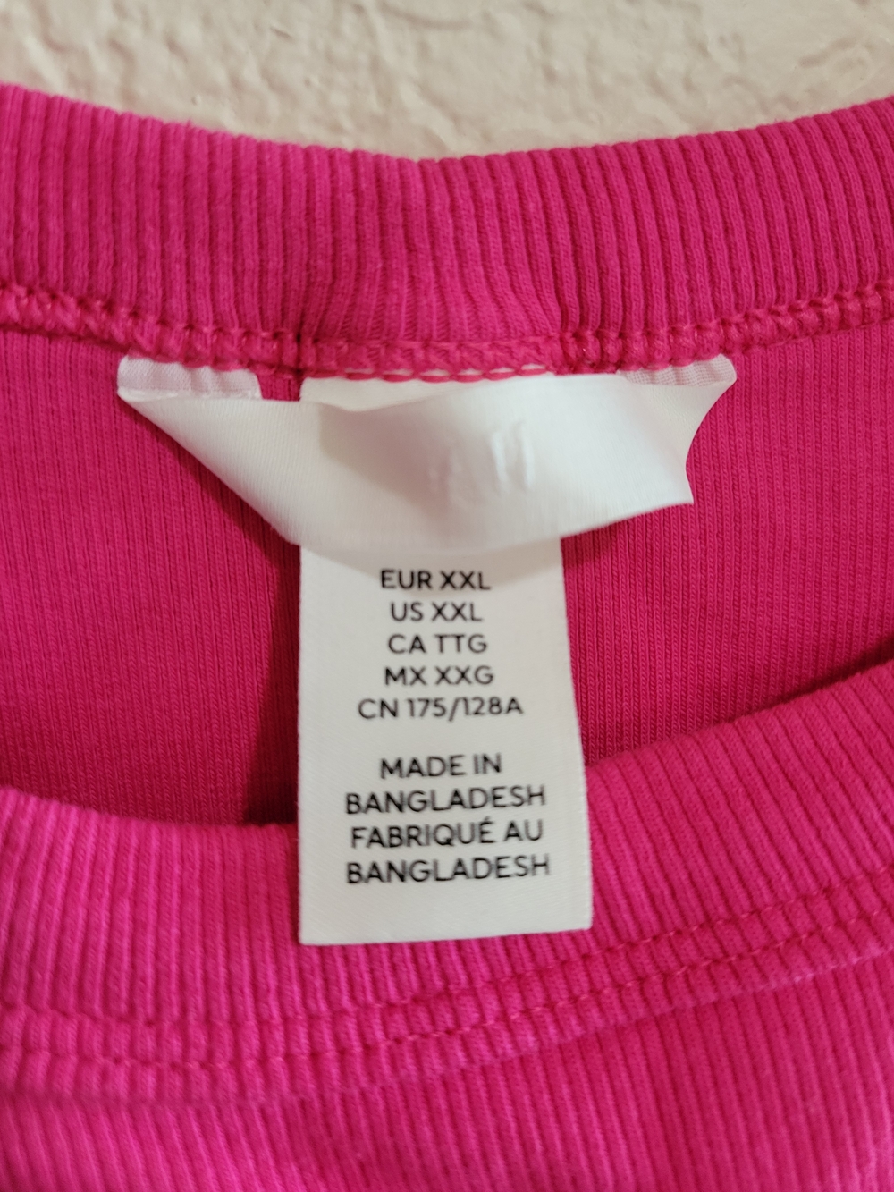 Pink Women's Ribbed Tank Top - Picture 4 of 4